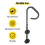 VEVOR Hot Tub Handrail 600LBS Capacity Spa Side Step 47” Spa Side Handrail Stationary Stainless Steel Under Mount Handrail Hot Rail with Sponge Rubber Grip Matte Design Hot Rail Tube for Access Spa