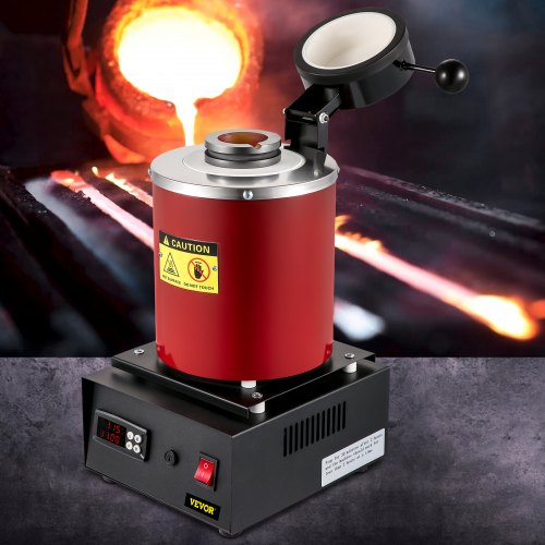 Automatische Elektrische Smeltoven, Goudsmeltoven 1150℃ /2102