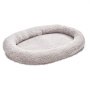 VEVOR Human Dog Bed, 67.32 x 39.37 x 9.4 inch Orthopedic Memory Foam Human Sized Dog Bed, Humans Pet Beds with Side Pocket, Handle & Zipper, Removable Machine-Washable Dogs Beds for Humans, Gray