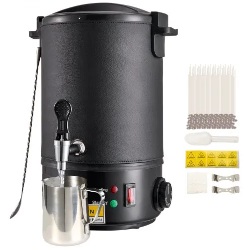 Yuning Elektrische Wax Melter, 1l Wax Melting Pot voor Kaars Maken Yuning Elektrische Wax Melter, 1l Wax Melting Pot voor Kaars Maken