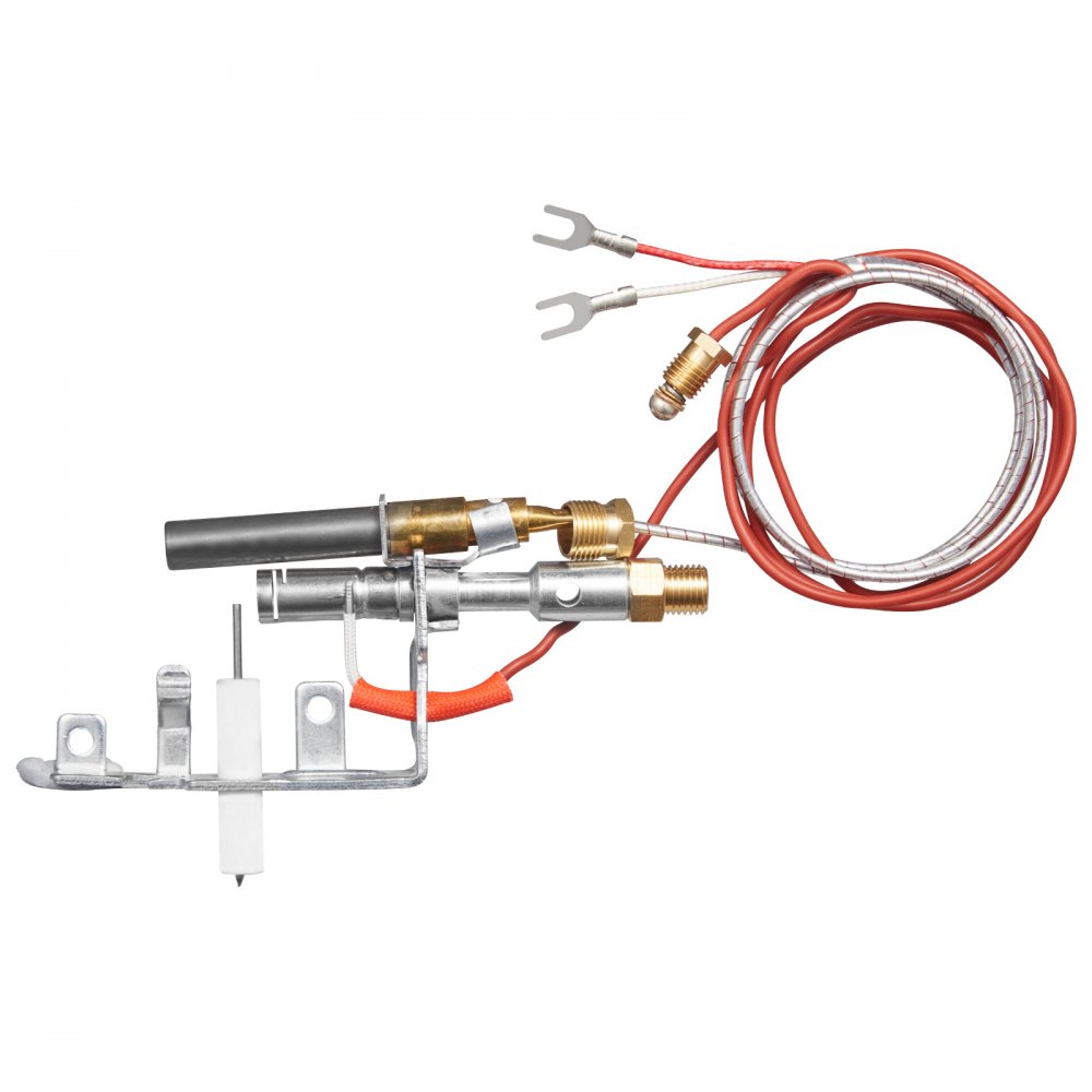 VEVOR Gas Pilot Assembly, OE 14D0477, LPG8404, SRV14D0477 Fireplace Gas Pilot Assembly Kit, LPG Ignition Replacement, Compatible with Lexington Forge, Majestic, Martin, Monessen Models