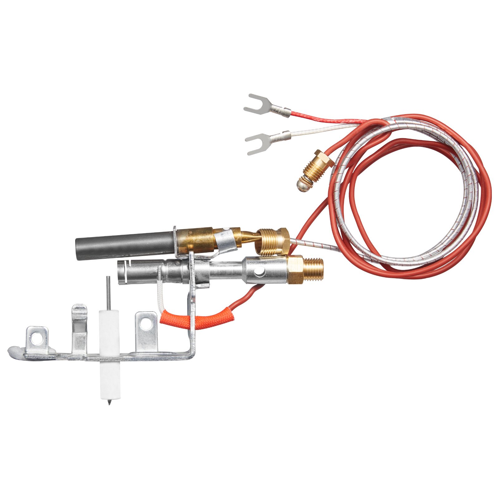 VEVOR Gas Pilot Assembly, OE 14D0477, LPG8404, SRV14D0477 Fireplace Gas Pilot Assembly Kit, LPG Ignition Replacement, Compatible with Lexington Forge, Majestic, Martin, Monessen Models