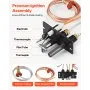 VEVOR Gas Pilot Assembly, OE 485-510A,4021-736,2103-010 Fireplace Gas Pilot Assembly Kit, Natural Gas Ignition Replacement, Compatible with Quadra-Fire, Heat & Glo, Heatilator Models,Black