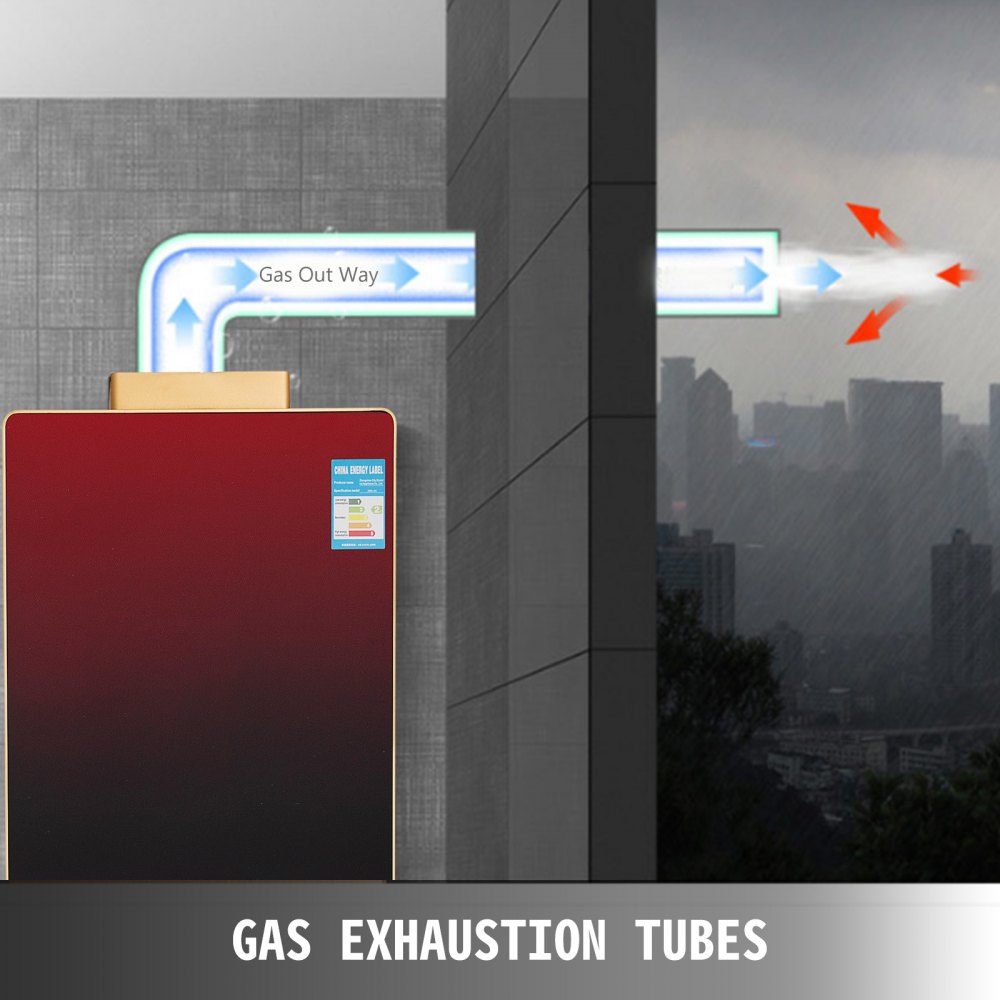 3GPM 12L Tankless LPG Vloeibaar Propaan Gas Huis Instant Boiler Boiler