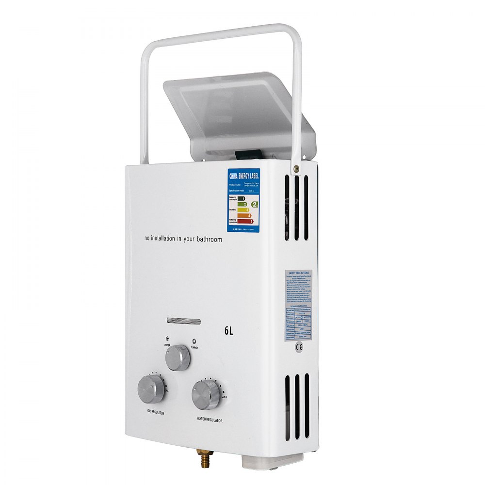 16KW draagbare 6L LPG-boiler zonder tank