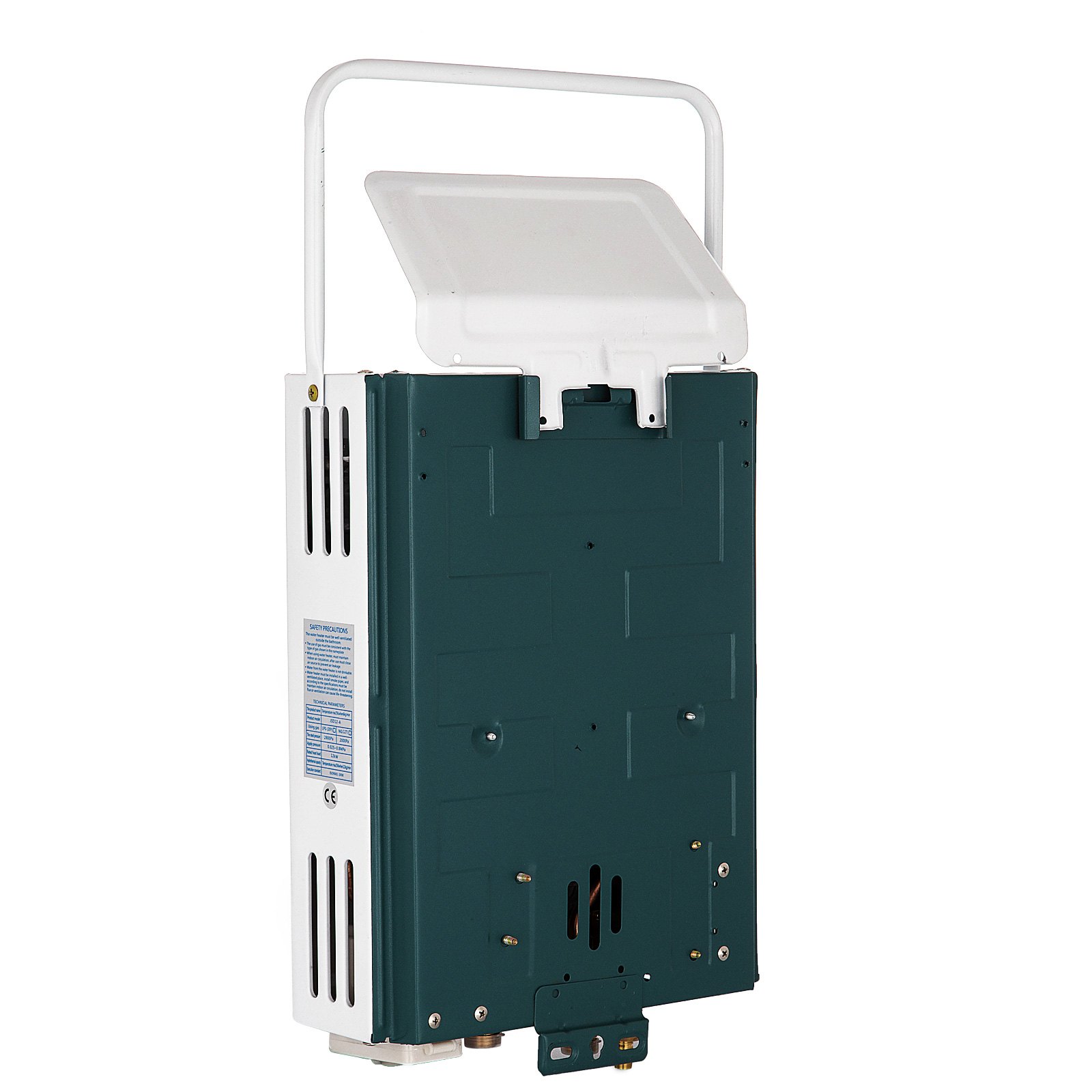 16KW draagbare 6L LPG-boiler zonder tank