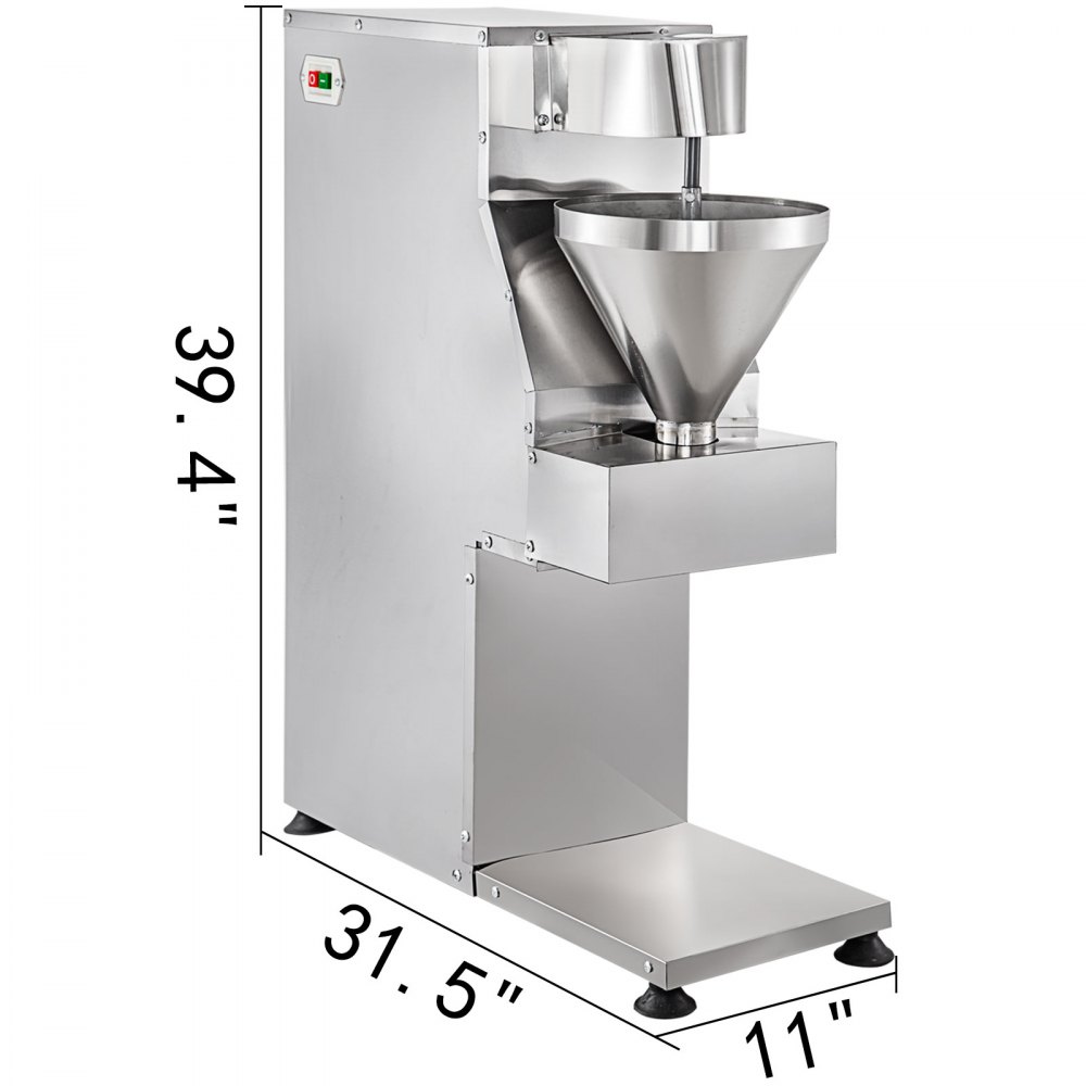 Vevor Gehaktbal Machine Gehaktbal Machine Met Vulling 5 Vormmodellen 280 Pc/min