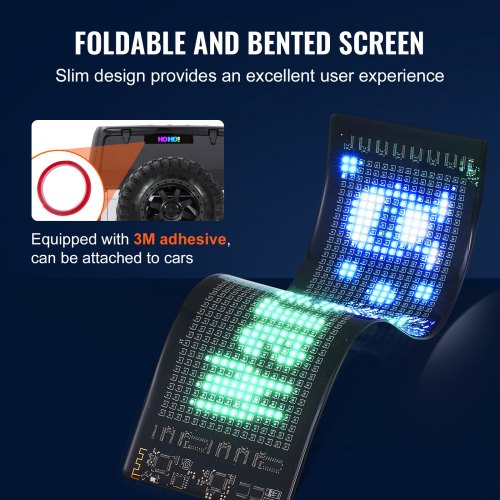 Reclamebord, SucceBuy Programmeerbaar LED-Paneel, P5 38 × 10 cm Full Colour Scrollend Displaypaneel Reclamebord, SucceBuy Programmeerbaar LED-Paneel, P5 38 × 10 cm Full Colour Scrollend Displaypaneel