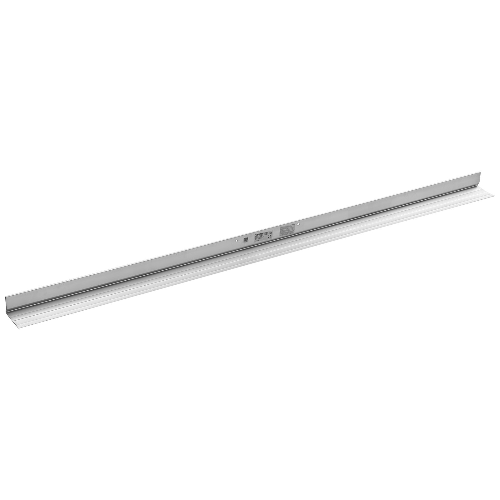 VEVOR 3048mm afstrijkspatel van aluminiumlegering, betonafstrijker, 134mm breed voor een groot oppervlak, vervangingsonderdeel voor betonvibratoren, nivelleergereedschap voor het afstrijken en egaliseren in de wegenbouw en vloernivellering.