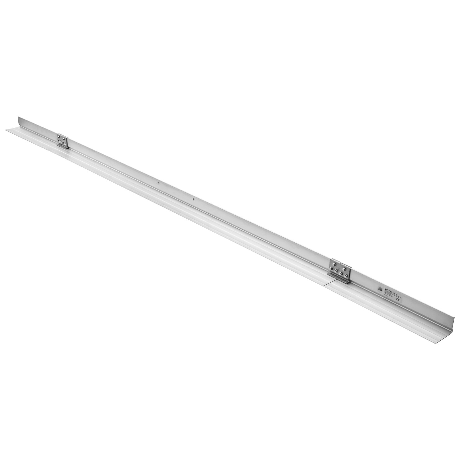 VEVOR Concrete Screed Blade 12 ft Length Aluminum Alloy Board Leveling Tool, 5.3 in Wide Straight Edge, Wide Coverage, Replacement Surface Leveler for Driveway, Patio, Sidewalk, Garage Floor Finishing