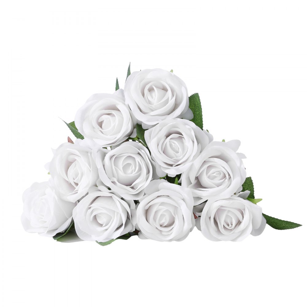 VEVOR Kunstbloemen, Neprozen met Stelen, 500 Bossen, Kunstplant, Wit, Kunstbloemenboeket voor Thuis, Bruiloft & Feestdecoratie, Gemaakt van Zijde & Plastic, Onderhoudsvrije Kunstplant, DIY