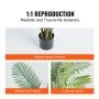 VEVOR Artificial Palm Tree, 1.8mTall Faux Plant, Secure PE Material & Anti-Tip Tilt Protection Low-Maintenance Plant, Lifelike Green Fake Tree for Home Office Warehouse Decor Indoor Outdoor