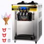 VEVOR Softijsmachines Ice Cream Machine Commerciële Softijsmachine IJsmachine 2350W 22-30L/H 3 Smaken