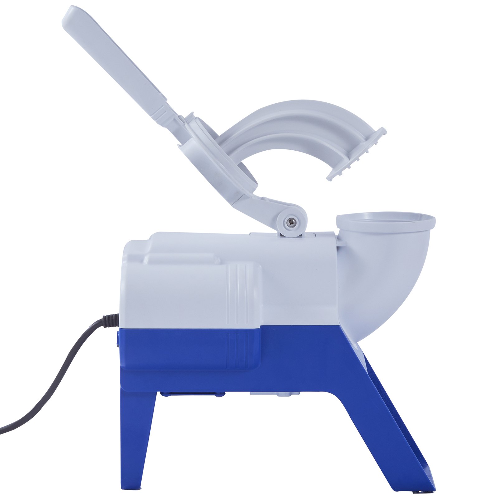 VEVOR Ice Crusher Ice Shaver Machine 80 kg/h, ABS Ice Crusher 180 W, 410 x 172 x 275 mm Energy Saving Maker with 2 Blades