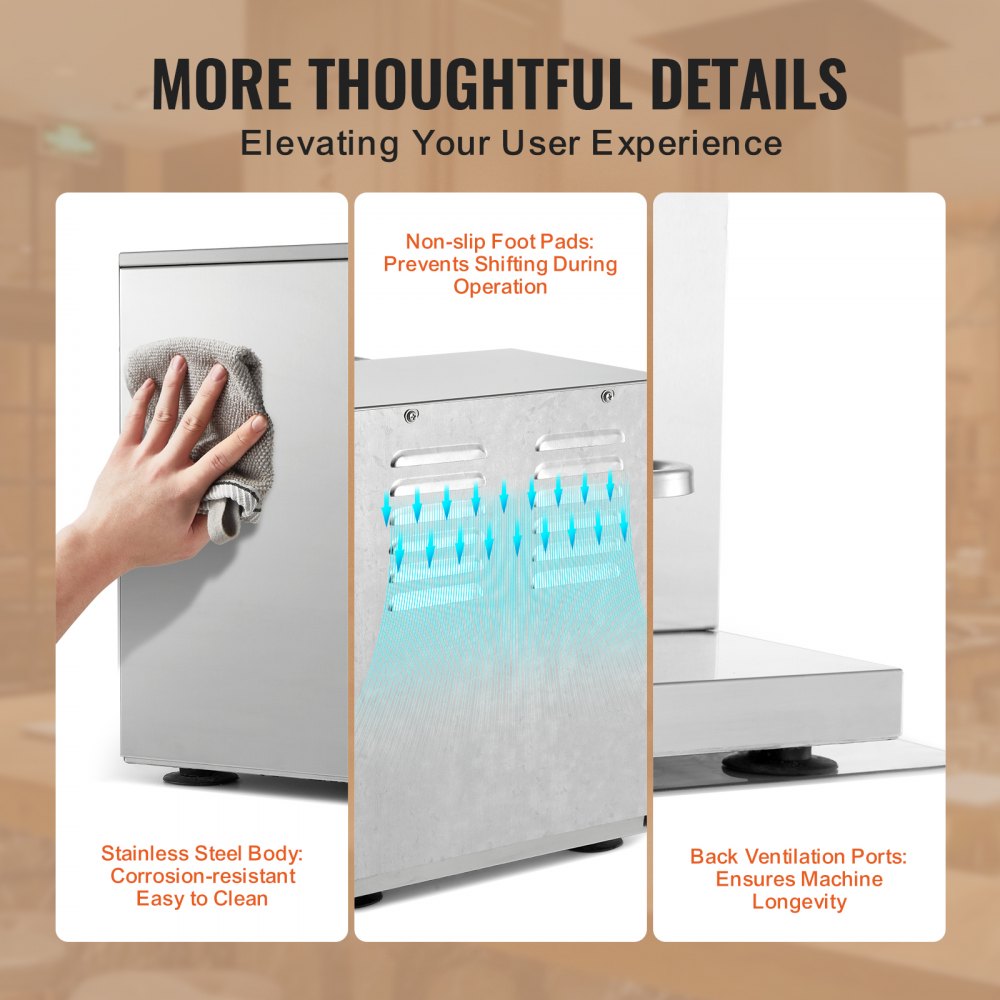 VEVOR Milkshakemachine, 120W commerciële melkthee shakermachine, dubbele kop milkshakemixermachine, 0-180s verstelbare milkshakemixer, met 1L PC-beker, voor melktheewinkel