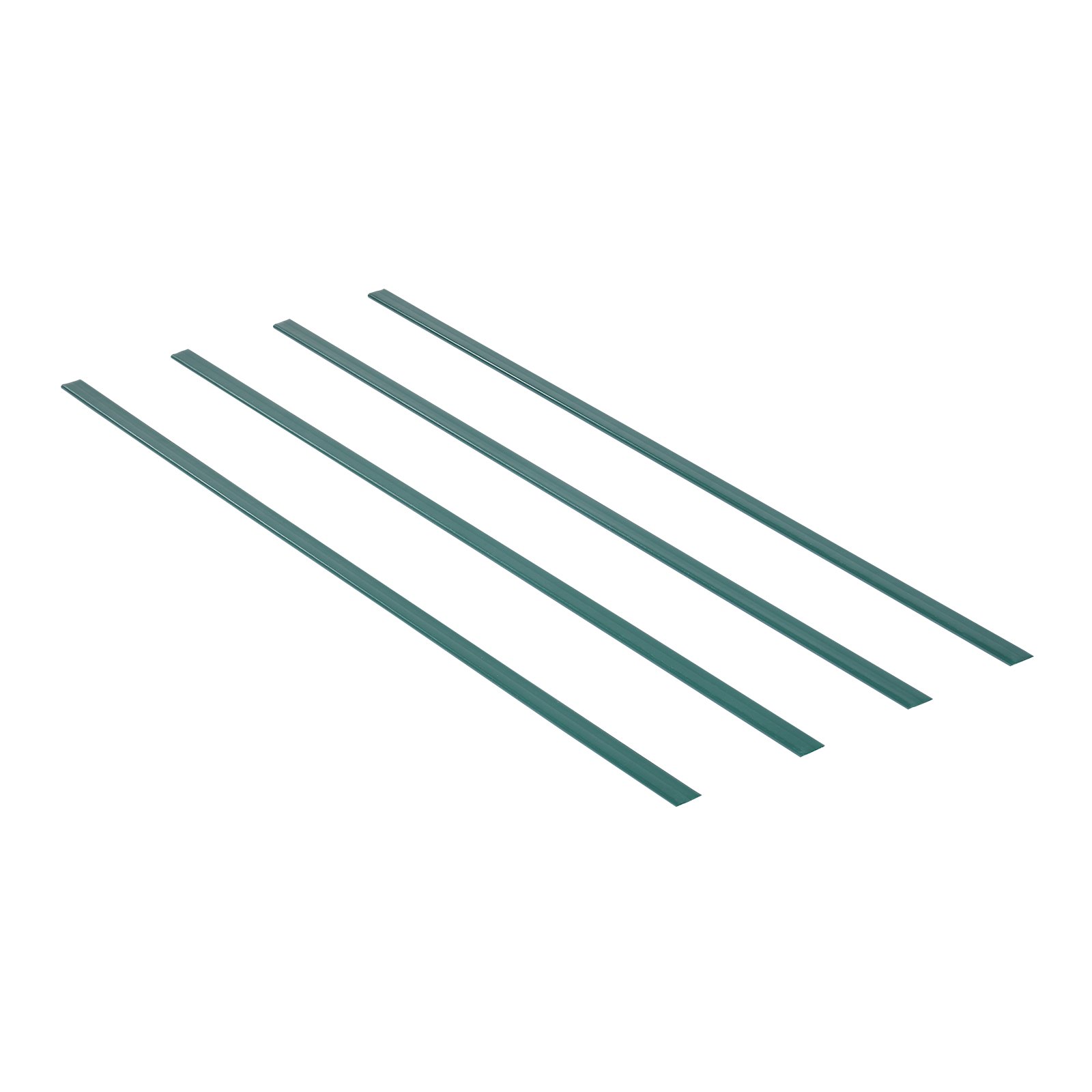 VEVOR Bottom Locking Privacy Slats, Double-Wall Vertical Bottom-Locking Slats for Chain-Link Fence, High-Density HDPE Chain Link Slats Ideally Fit 4' High Fence for Garden, Farm, Sports Field(Green)