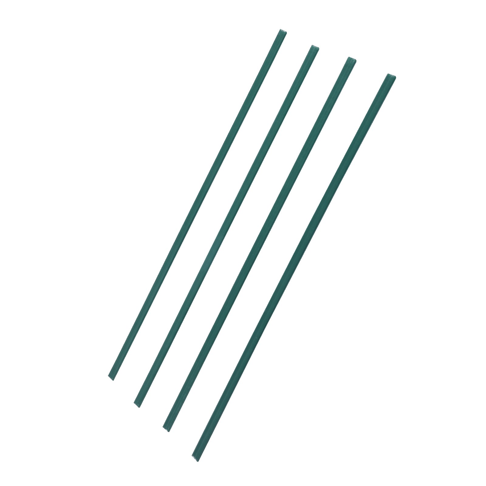 VEVOR Bottom Locking Privacy Slats, Double-Wall Vertical Bottom-Locking Slats for Chain-Link Fence, High-Density HDPE Chain Link Slats Ideally Fit 4' High Fence for Garden, Farm, Sports Field(Green)