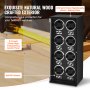 VEVOR Watch Winder, Automatische Watch Winder, Watch Winder voor Automatische Horloges, Automatische Watch Winder met Ruimte voor 8 Horloges, LED Verlichting, Verstelbare Bandlengte 150-207 mm