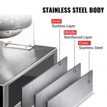 VEVOR Elektrische bubble wafelijzer, roestvrij staal, 1400 W, commerciële wafelmachine, 30 stuks eieren, wafelmaker, keukenapparaten, 220V, 180 graden draaibare wafelijzer voor restaurant, bar en café