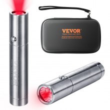 VEVOR Red Light Therapy Device, Red and Near Infrared Light Therapy Wand with 3 Wavelengths, Handheld Red Light Healing Therapy Flashlight for Pain Relief in Joint Muscles, Wound Healing, Skin Healing