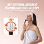 VEVOR red light therapy wand features 180° rotation and constant temperature heat therapy.