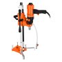 VEVOR diamantkernboormachine, maximale boordiameter 202 mm, 2-in-1 diamantboor, 1500 W met 4 boren en instelbare snelheden (1000 / 2500 tpm) voor beton, baksteen en steen.
