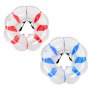 VEVOR 2 x Opblaasbare Bumper Sumo Ballen 1,2 m voor jongeren, rood/blauw, voor tuin, camping, picknick, gazon en buitengebruik, 0,5 mm dik PVC, hittegelaste handvatten en stevige schouderbanden