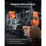VEVOR Thermal Camera, 384 x 288 IR Resolution, Handheld Thermal Imaging Camera with 5MP Visual Camera, 30HZ Refresh Rate Infrared Imager with 3.5-Inch Touch Screen, -4°F to 1022°F, WIFI Supported