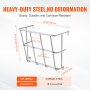 VEVOR hooiruif voerrek wandrek voerbak 597x150.18x500.43mm 18.5 gallons