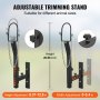 adjustable trimming stand with height and width options for different animal sizes, VEVOR livestock trimming stand.