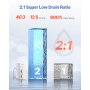 VEVOR Omgekeerde Osmose Waterfilter 400 GPD 8-Stage Tankless Water Heater Waterfilter