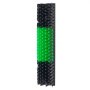 VEVOR Livestock Scratching Brush, 1PC Goat Scratcher Brush Post with 4 Screws, 16.9" x 7.5" Cow Scratcher for Back Itch Relief, Massage Grooming Scratch Tool for Horse Cattle Sheep Pig, Green & Black