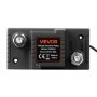 VEVOR Dubbele Accu-isolatierelais Kit, 12V 80A 0,6m 13.3 mm² (6 AWG), VSR spanningsgevoelig relais met voltmeter, LCD-scherm, accu-isolatieschakelaar, compatibel met loodzuuraccu's, voor UTV, ATV