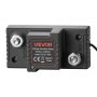 VEVOR Dubbele Accu-isolatierelais Kit, 12V 80A 0,6m 13.3 mm² (6 AWG), VSR spanningsgevoelig relais met voltmeter, LCD-scherm, accu-isolatieschakelaar, compatibel met loodzuuraccu's, voor UTV, ATV