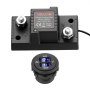 VEVOR Dubbele Accu-isolatierelais Kit, 12V 80A 0,6m 13.3 mm² (6 AWG), VSR spanningsgevoelig relais met voltmeter, LCD-scherm, accu-isolatieschakelaar, compatibel met loodzuuraccu's, voor UTV, ATV