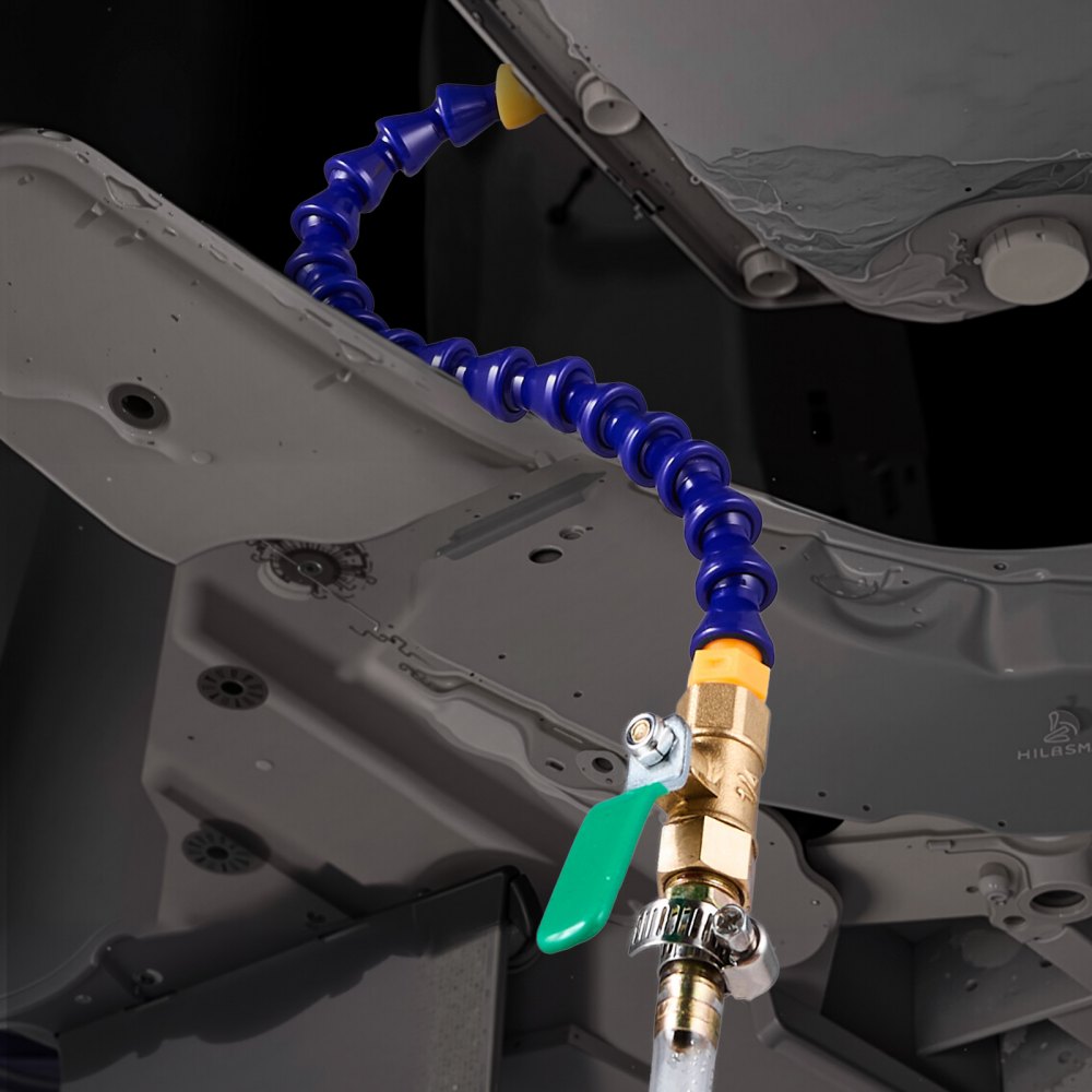 VEVOR Versnellingsbakoliepomp, 3 liter, olievuller, handgeschakelde versnellingsbakolietransferpomp met slang en HDPE-tank, pompgereedschap met PTFE-band, auto-olievulsysteem, vulapparaat voor handgeschakelde transmissievloeistof