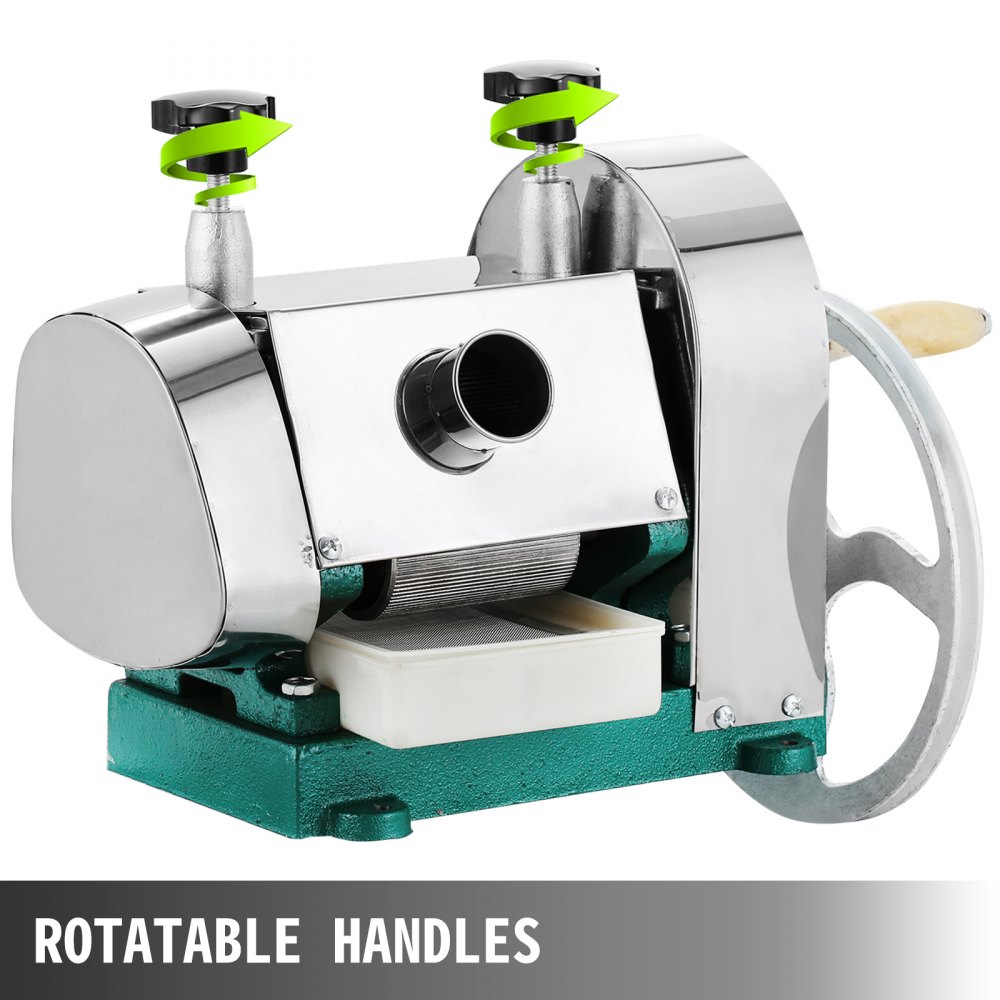 VEVOR Commerciële RVS Handmatige Suikerriet Juicer Extractor Sugarcane Press