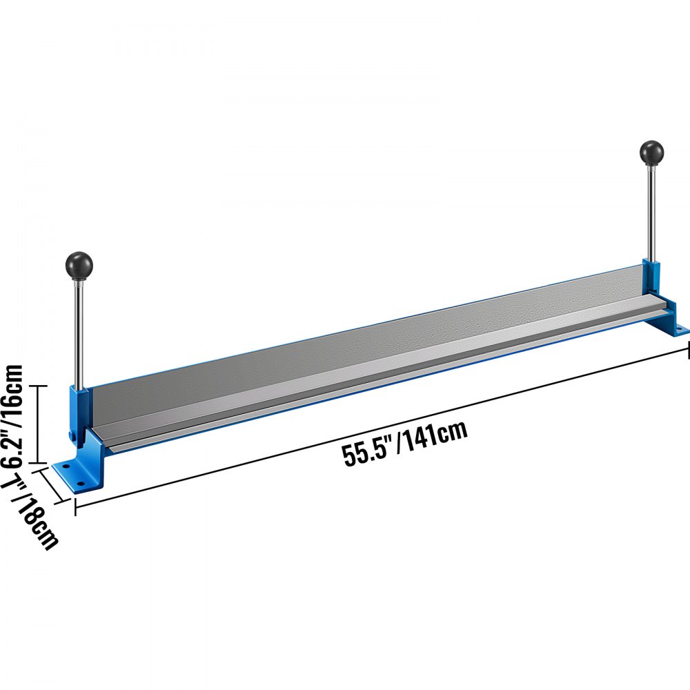 Vevor Afkantbank Zwenkbuigmachine 1220x1 Mm Buigcapaciteit Kantbank Staal 24 Kg