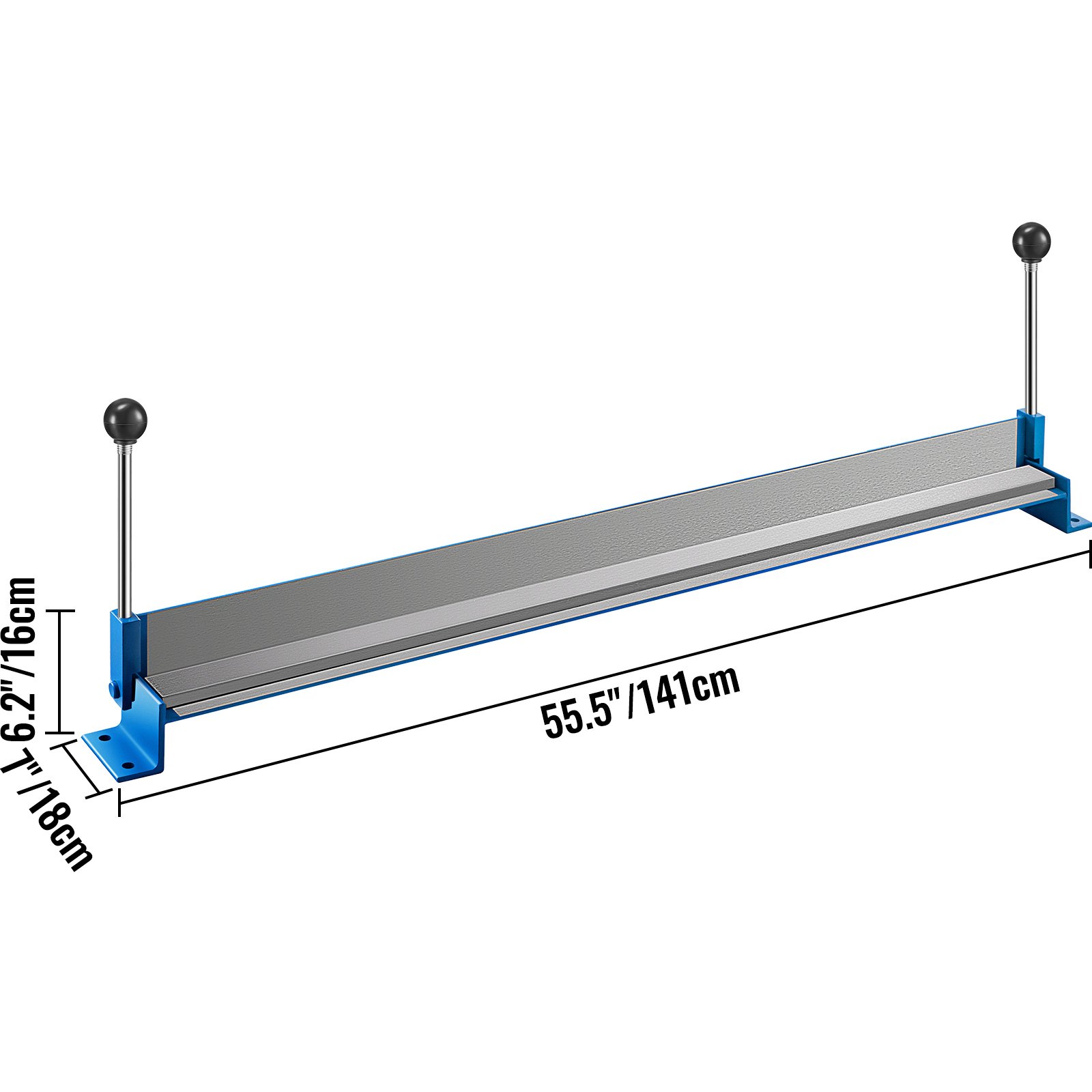 Vevor Afkantbank Zwenkbuigmachine 1220x1 Mm Buigcapaciteit Kantbank Staal 24 Kg