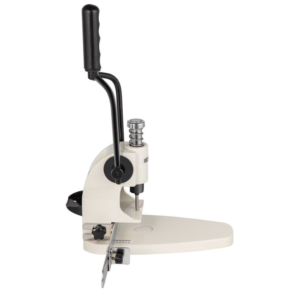 VEVOR Handleiding Perforator Machine 300 Vel Heavy Duty Hole Punch 13 x 26,5 x 37 cm Heavy Duty One Hole Punch Perforator uit Metalen Behuizing en Stalen Boor met Instelbaar Gatenafstand en Handgreep