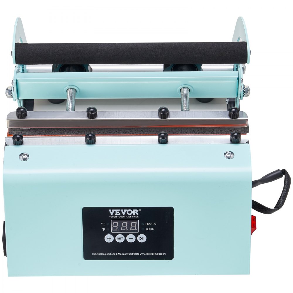 VEVOR Tumbler Heat Press, 11-30 oz Mokpers, Snelle en gelijkmatige verwarming, Tumbler Press met sublimatiepapier, tape en handschoenen, temperatuur- en tijdsinstelling, voor sublimatiemokken, kopjes, mokken, groen