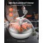 VEVOR Bud Leaf Bowl Trimmer, 24 in Manual Bud Trimmer, with Sharp Stainless Steel Blades, Visual Cutting, Wet & Dry Hydroponic Cutting Machine, Twisted Spin Cut for Plants Leaves Buds Flowers