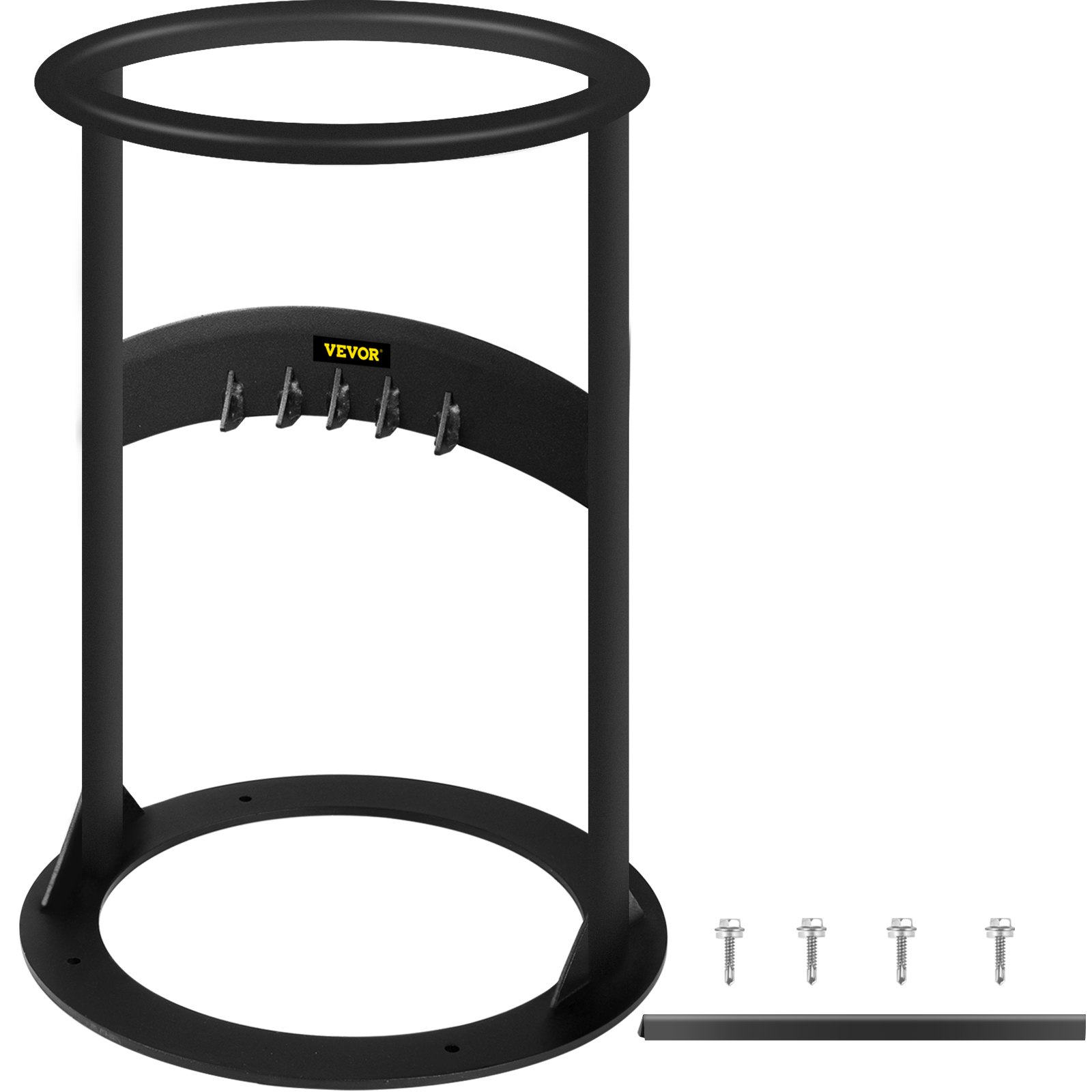 VEVOR Firewood Splitter, Q235 Steel Wood Splitter Wedge, for Splitting 8" Diameter Wood Manual Wedge Wood Splitter, 10.8"x17" Portable Log Splitting with 4 Screws & Blade Cover, for Home, Campsite