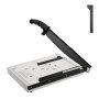 VEVOR Paper Cutter, Guillotine Trimmer, 15" Cut Length, 16 Sheets Capacity, Heavy Duty Guillotine Paper Cutter with Guard Rail/Blade Lock for Cardstock/Cardboard, Paper Trimmer for Home Office School