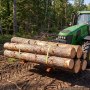 VEVOR driepunts palletvork 1270 mm, driepuntsvork 1814 kg, oranje uiteinden, tractorvorkbevestiging voor landbouw, boerderijwerk en materiaalbehandeling, stalen constructie, verstelbare breedte 734-1168 mm