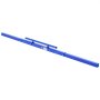 VEVOR Handmatige betonnivelleerder, 2438 mm, blauw, aluminiumlegering, met geïntegreerde waterpas en handgreep, nivelleergereedschap voor het egaliseren en nivelleren van wegen en vloeren.