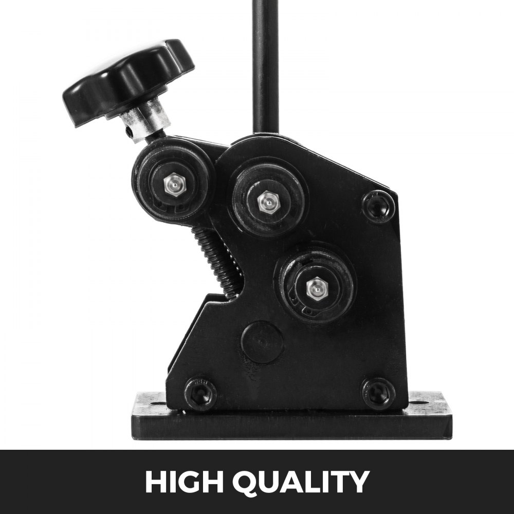 VEVOR Buigpers Buigmachine Pijpstaal, 76 mm en groter ringmaatbereik Pijpbuiger, 7 mm ronde stalen capaciteit Hoekbuiger, 25 x 5 mm platte stalen capaciteit, 340 mm handvat Buigmachine Handmatig