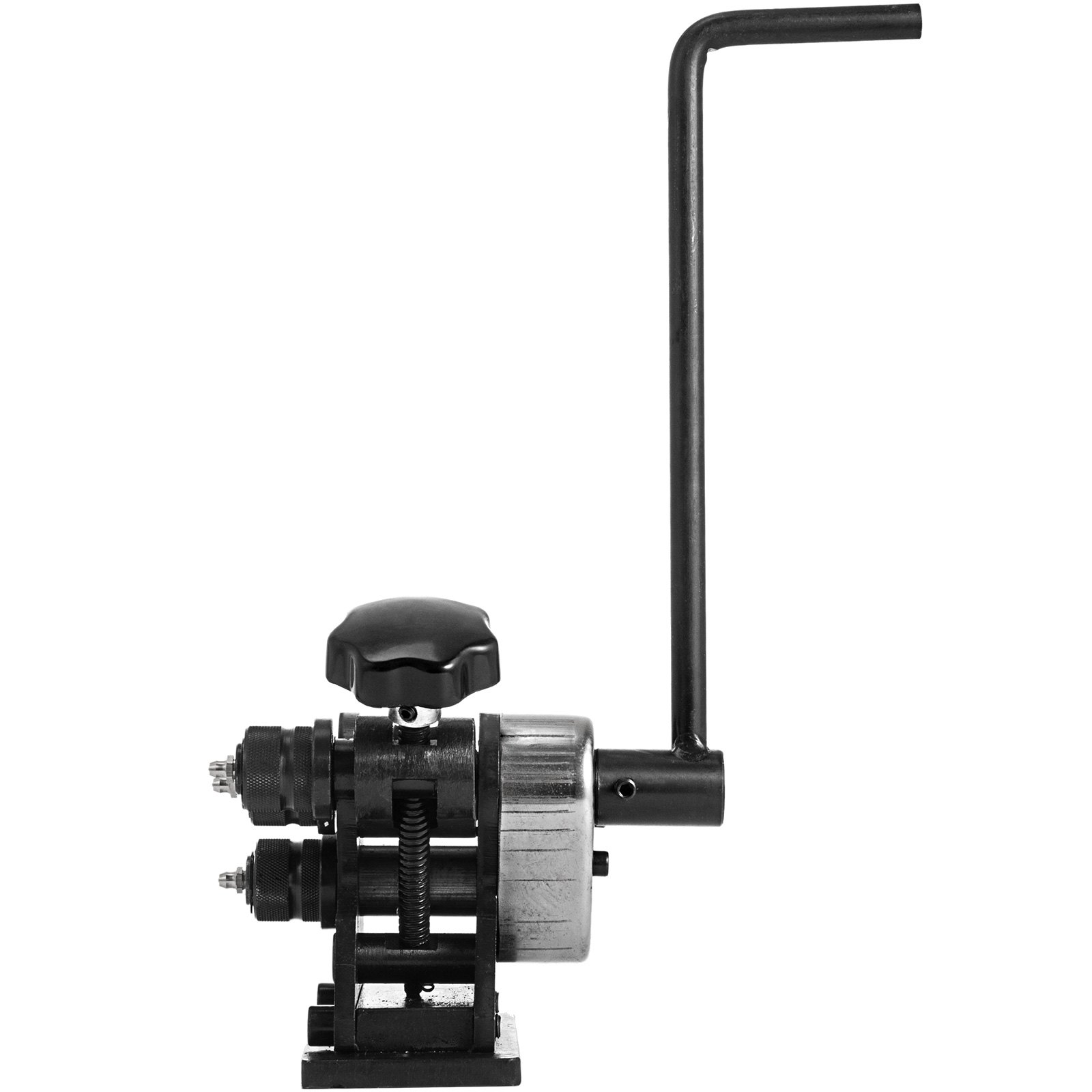 VEVOR Buigpers Buigmachine Pijpstaal, 76 mm en groter ringmaatbereik Pijpbuiger, 7 mm ronde stalen capaciteit Hoekbuiger, 25 x 5 mm platte stalen capaciteit, 340 mm handvat Buigmachine Handmatig