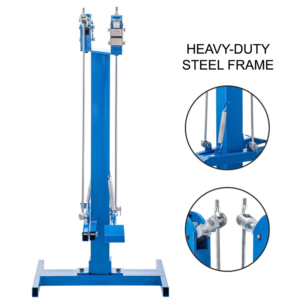 VEVOR Metalen Buigmachine, SS-18FD Machine Metaal Shrinker, Stretcher Machine in Voetpedalen met Moersleutel, Metalen Rekapparaat Keeldiepte 26 mm Perfect voor Autorestauratie, Metalen Dakbedekking