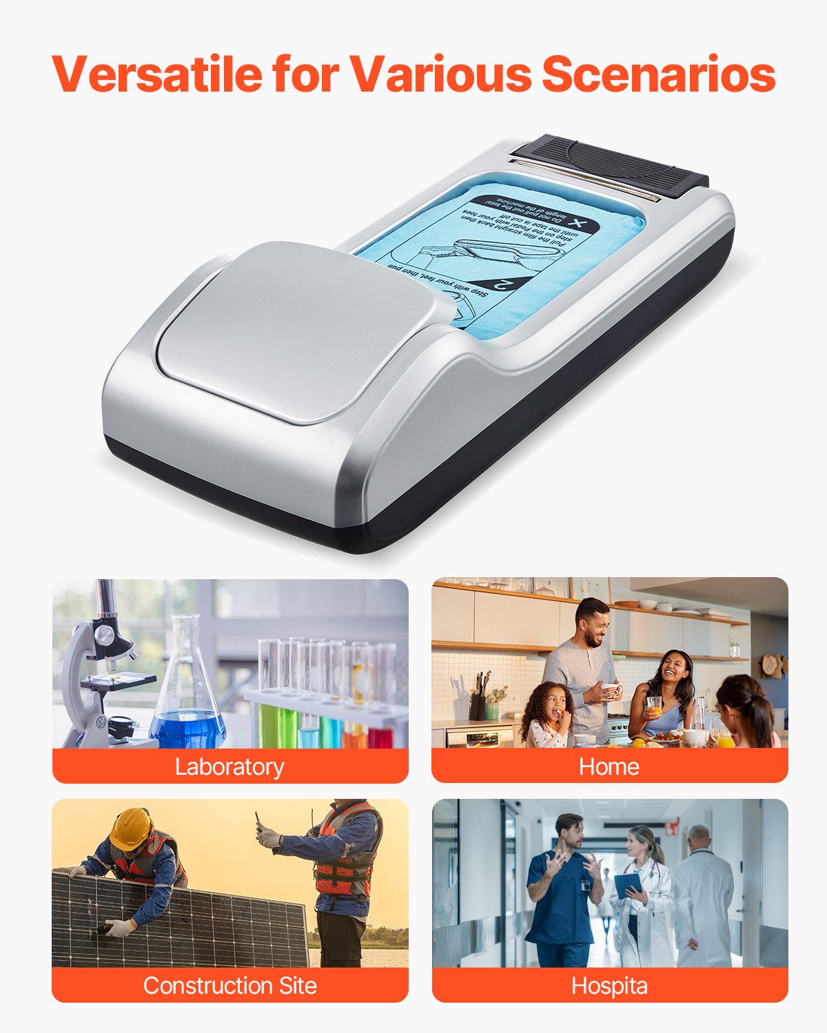 VEVOR Automatische overschoenenmachine Overschoenendispenser Maat tot US 11 / EU 44